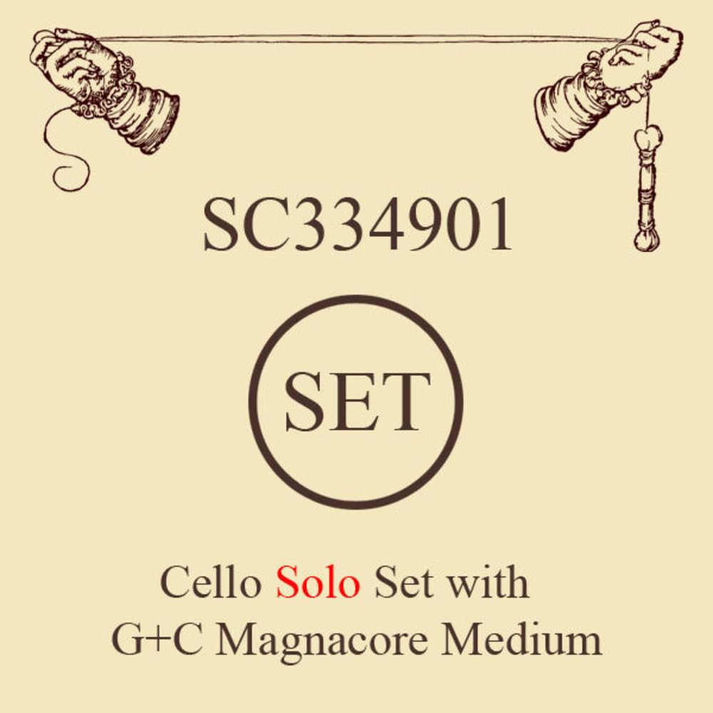 LARSEN STRINGS Cello Strings Original Set Combi Medium, not specified