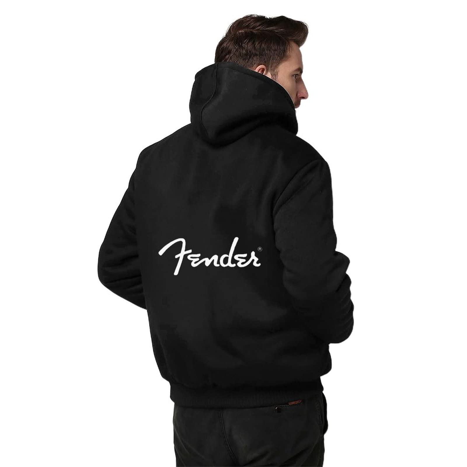 Fender フェンダー ナイロン ジャケット Lサイズ 黒 ブラック Amazon.co.jp: ジャンパー ちゃっく Fender フェンダー メンズ