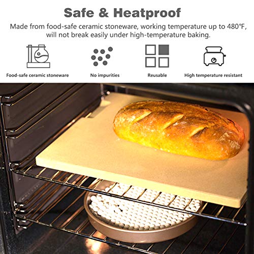 image for Hommtina 2.2Lb Ceramic Pie Weights Baking Beans Pie Crust Reusable 10m