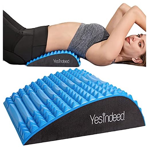 YESINDEED Back Stretcher Pillow for Pain Relief