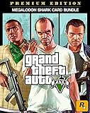 gta 5 download Grand Theft Auto V: Premium Edition & CashCard „Megalodon“ im Bundle beinhaltet die komplette Story-Erfahrung von Grand Theft Auto V, kostenlosen Zugang zur ständig wachsenden Welt von Grand Theft Auto Online mit allen existierenden und zukünftigen Updates. Ebenfalls enthalten ist das Criminal Enterprise Starter Pack, der schnellste Weg, um dein kriminelles Imperium in Grand Theft Auto Online anzukurbeln sowie eine CashCard „Megalodon“ im Wert von 8.000.000 GTA$ zur Verwendung in GTA Online.