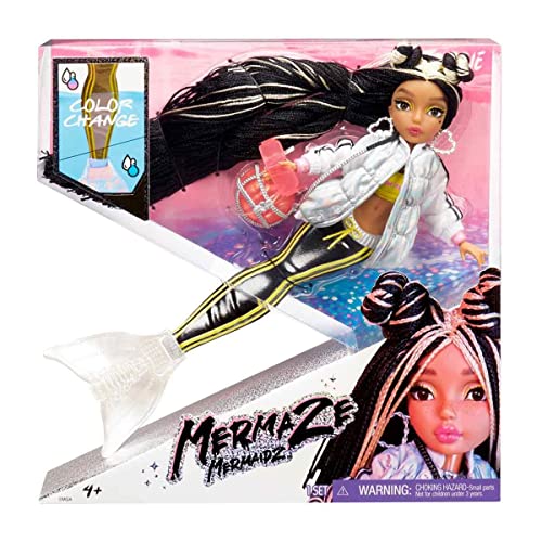MERMAZE MERMAIDZ Muñeca Jordie Cambia Color 34 cm miniatura 4