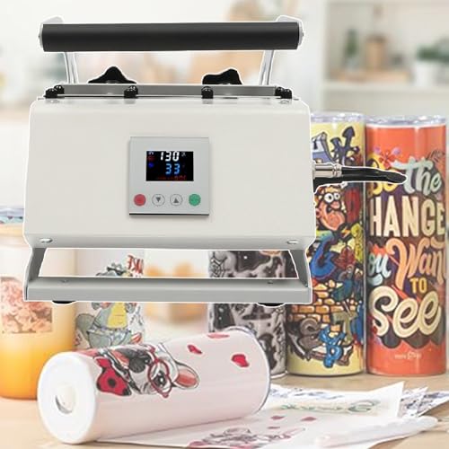 Máquina de prensa térmica para sublimación de vasos miniatura 2