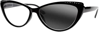 Glasses For Cats Women's Cat Eye Reading Glasses With Rhinestones - Foto 5