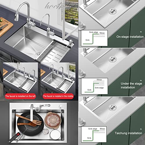 Évier de bar à cuve unique pour optimiser l'espace de cuisine