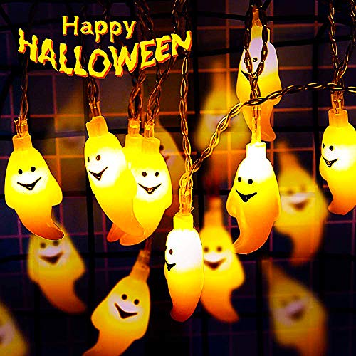 Decoración de Halloween BESTZY Decoracion Jardin Exterior(Fantasma 3 Metros)