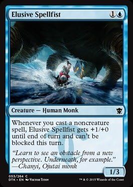 Magic The Gathering - Elusive Spellfist (053/264) - Dragons of Tarkir