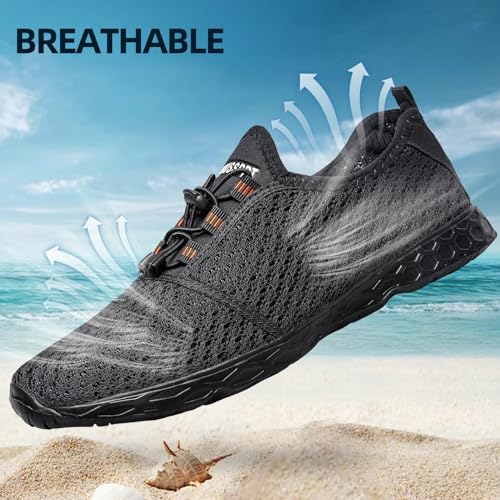 Image of DOUSSPRT Men's Water Shoes Quick Drying Sports Aqua Shoes