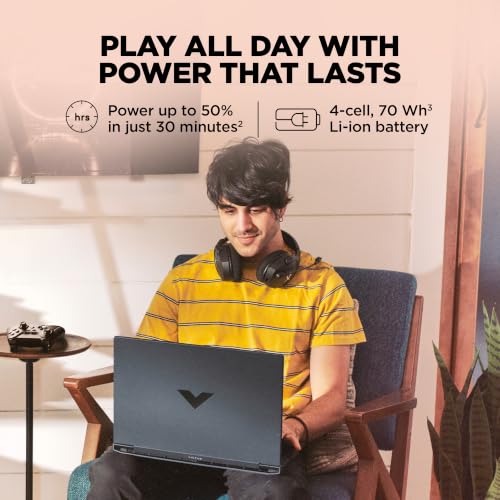 HP Store HP Victus 15 Gaming Laptop, i5-13450HX, RTX 4050, 16GB, - Image 8