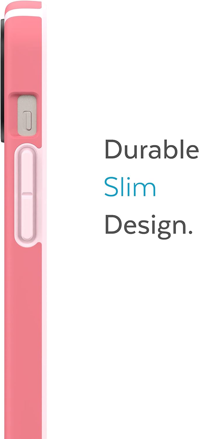 Speck iPhone 14 & iPhone13 Case- Drop Protection, Scratch Resistant, Built for MagSafe Phone Case with Soft Touch Coating - 6.1" Model, Dual Layer Case -Sweet Coral/Light Coral CandyShell Pro, 1 count - Image 5