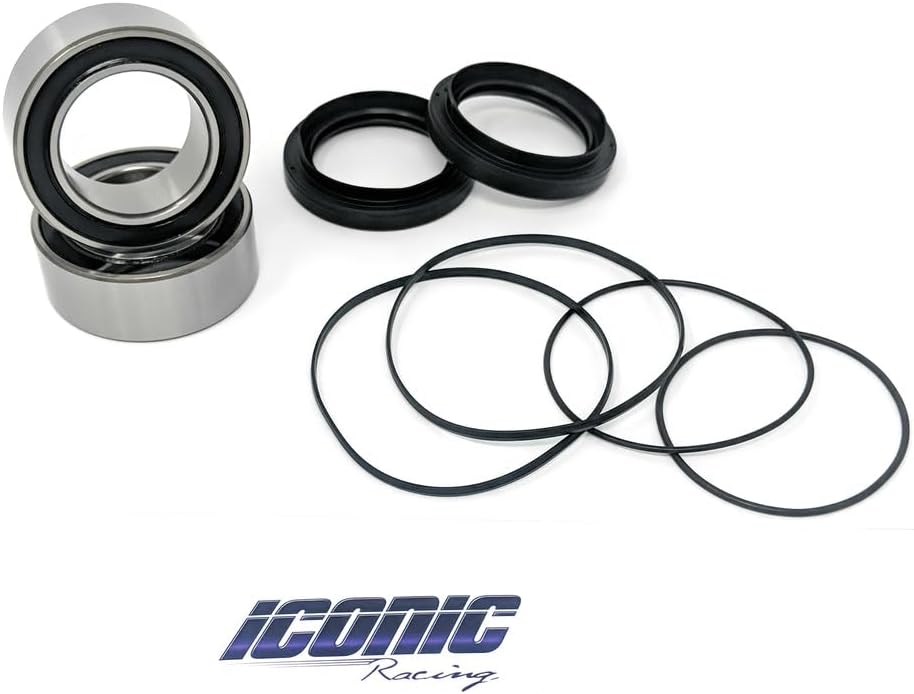 Rear Wheel Axle Carrier Bearing and Seal Kit Compatible with 09-24 Yamaha YFZ450R YFZ450X