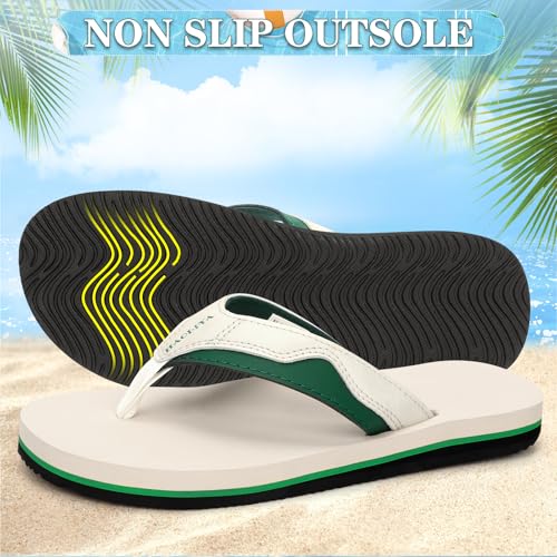 HAOLIRA Flip Flops for Men with Arch Support Comfortable Cushion Walking Orthotic Thong Sandals Lightweight Waterproof Non Slip Outdoor Summer Beach Slippers2