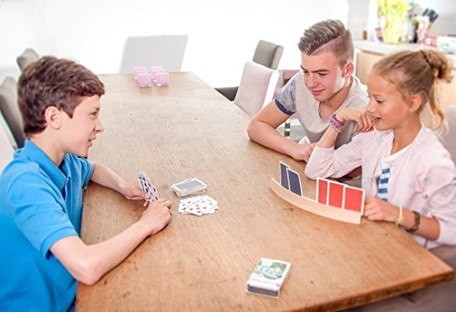 Preisvergleich Produktbild Spielkartenhalter aus Holz - 35 cm