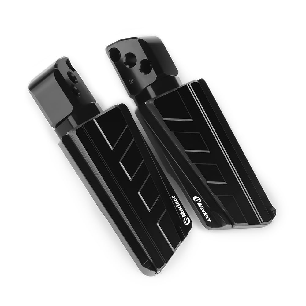 Modeer Per Kawasaki NINJA 400/600/1000 SX NINJA H2 SX/SE ZX10R ZX-10RR -2023 ZX-6R/636 ZX-10R SE ER-6F ER-6N Pedane posteriori per moto poggiapiedi ninja Accessori (nero)