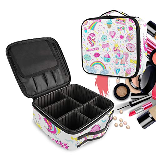 Trousse licorne pour vos voyages : sac cosmétique compact idéal en valise cabine