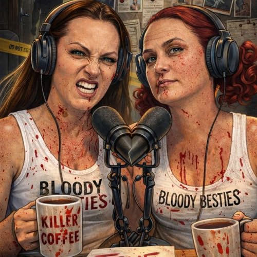 Bloody Besties: True Crime Podcast cover art
