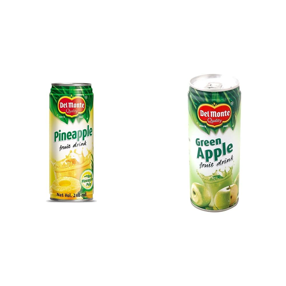 Del Monte Pineapple Fruit Drink, 240ml & Del Monte Green Apple Fruit Drink, 240ml-image-23
