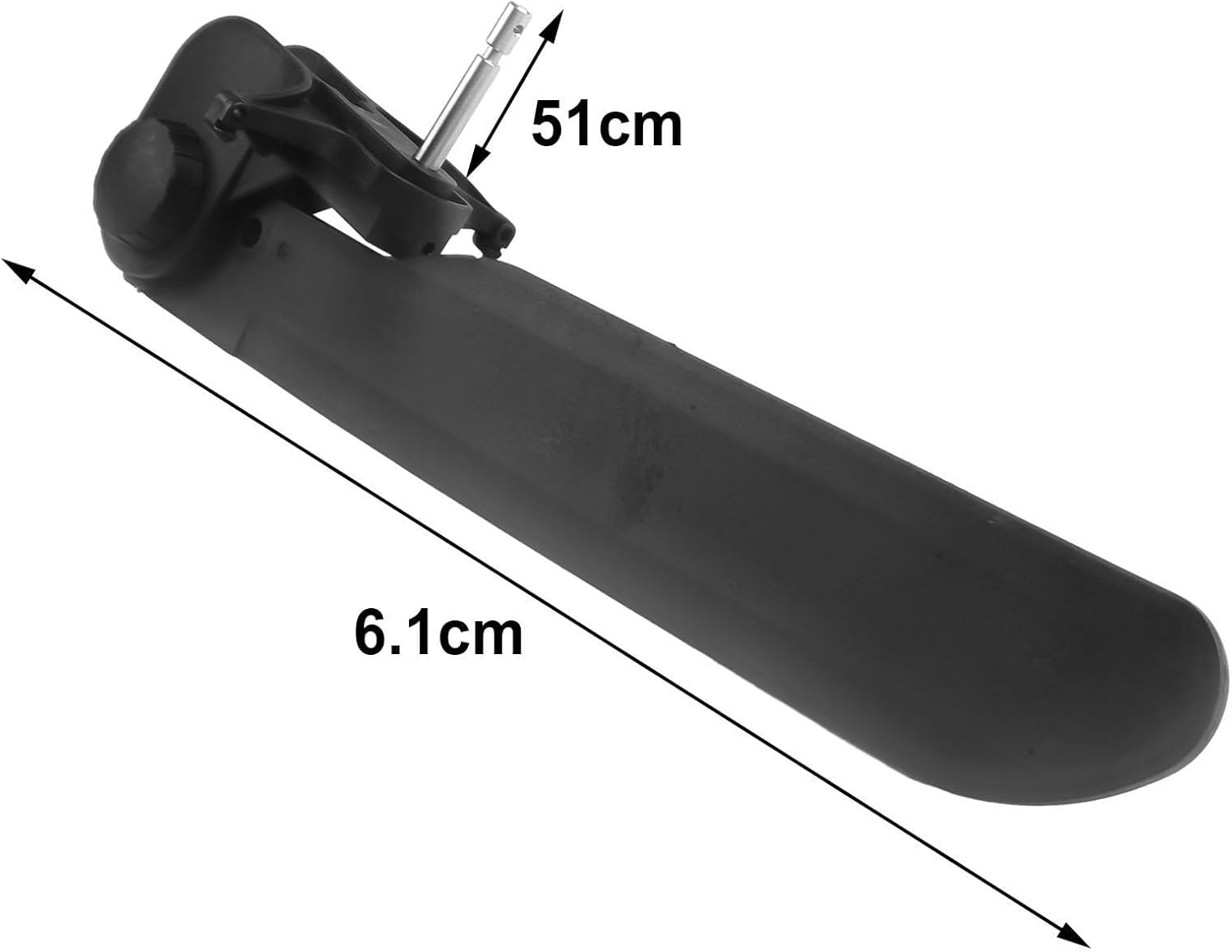 Kayak Trolling Motor Rudder, Foot Control Canoe Rudder Kit, Fishing Watercraft Canoe Boat Steering System with Control Line Kit for Kayak Accessories Fishing Boat, Canoeing