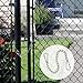 Gate Chain for Outdoor Fence - Rustproof Metal Gate Latch Chain with Hooks, Secure and Durable for Garden, Yard, and Farm Use - Easy Installation, Weather Resistant (1 Pack)