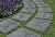 Multy Industries Multy Home MT5100000 4-Pack Stomp Stone, 12 by 12-Inch, Slate