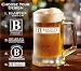 Personalized Beer Mug Groomsman Mug Engraved Mug Sandblasted Glass Beer Mug