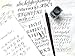 Plotube Calligraphy Pen Set - Includes Wooden Dip Pen, Antique Brass Holder, 11 Nibs, 4 Ink Bottle and Beginner's Manual