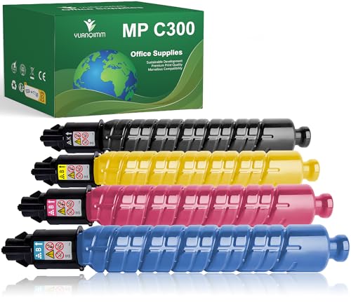 Toner MP C300 compatible pour resoudre les problemes de texte flou