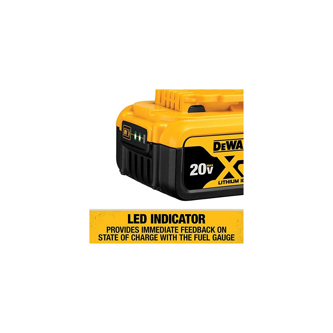 DEWALT 20V MAX XR Battery, Lithium Ion, 5.0Ah (DCB205)