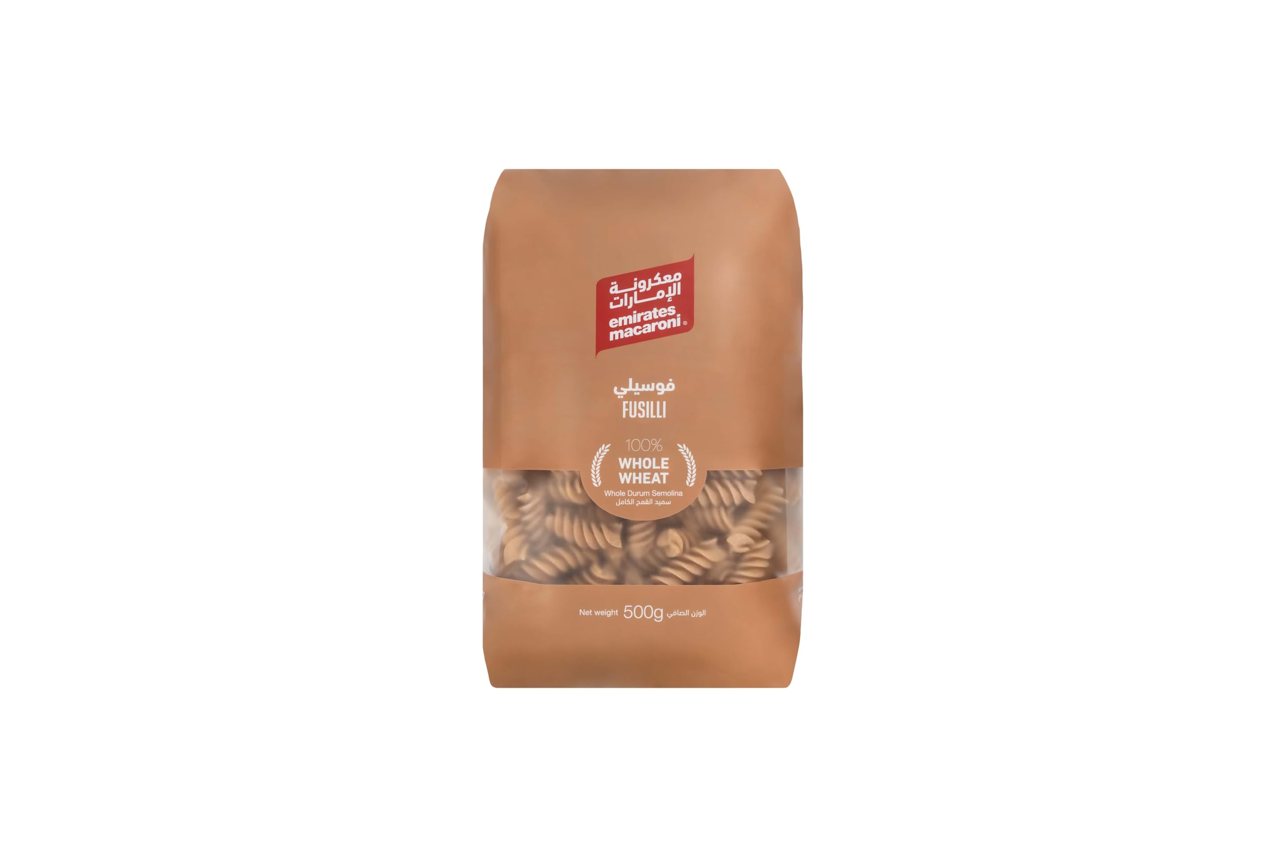 Wholewheat Fusilli 500g