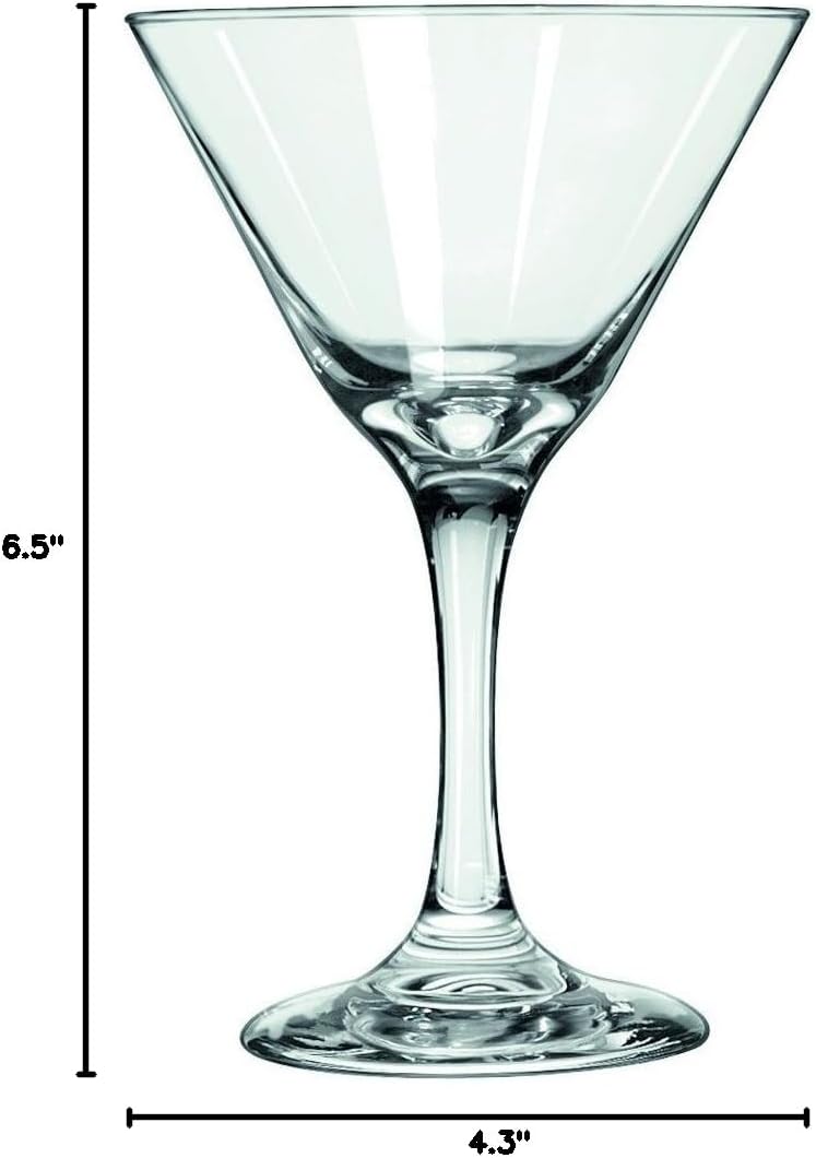 Libbey RLBD401 Embassy Martini No. 3779 Soda Glass (Pack of 6)