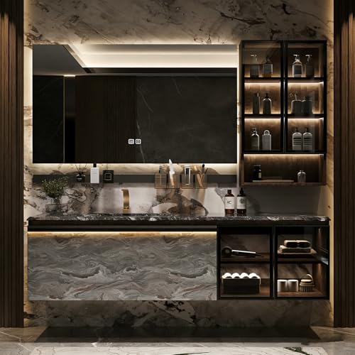 kmnub 44IN Bathroom Vanity with Sink - Luxury Bathroom Vanity