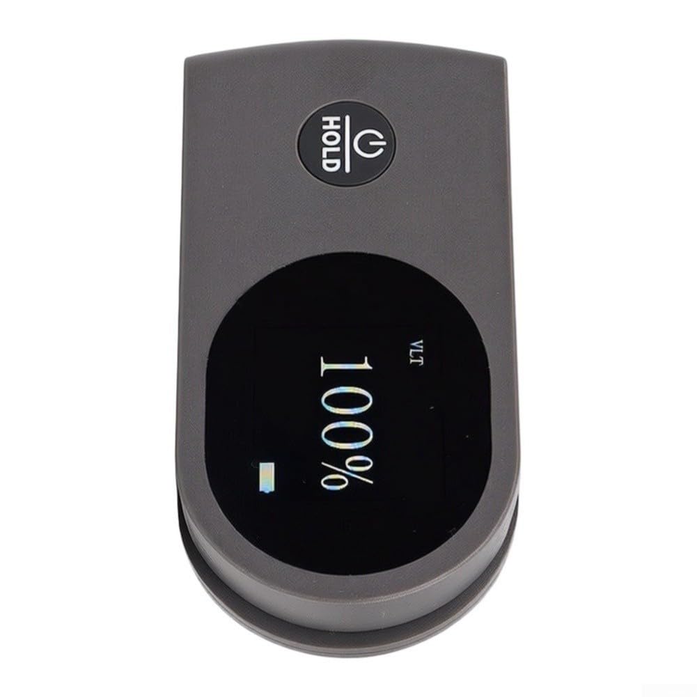 LS161 Folientester 3-Parameter UV IR Sichtlicht ABS Folienmessgerät für Auto Glas Wärmeisolierung Tragbarer Tester für Sonnenschutzfolie mit TFT Display Präzises Messgerät 0,1% für auflösung für | Misst Sichtlicht, UV365nm, IR940nm gleichzeitig, für ideal