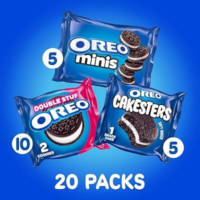 OREO Lovers Cookies and Cakesters Soft Snack Cakes Variety Pack