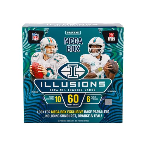 Image of 2024 Panini Illusions Football Trading Cards Mega Box