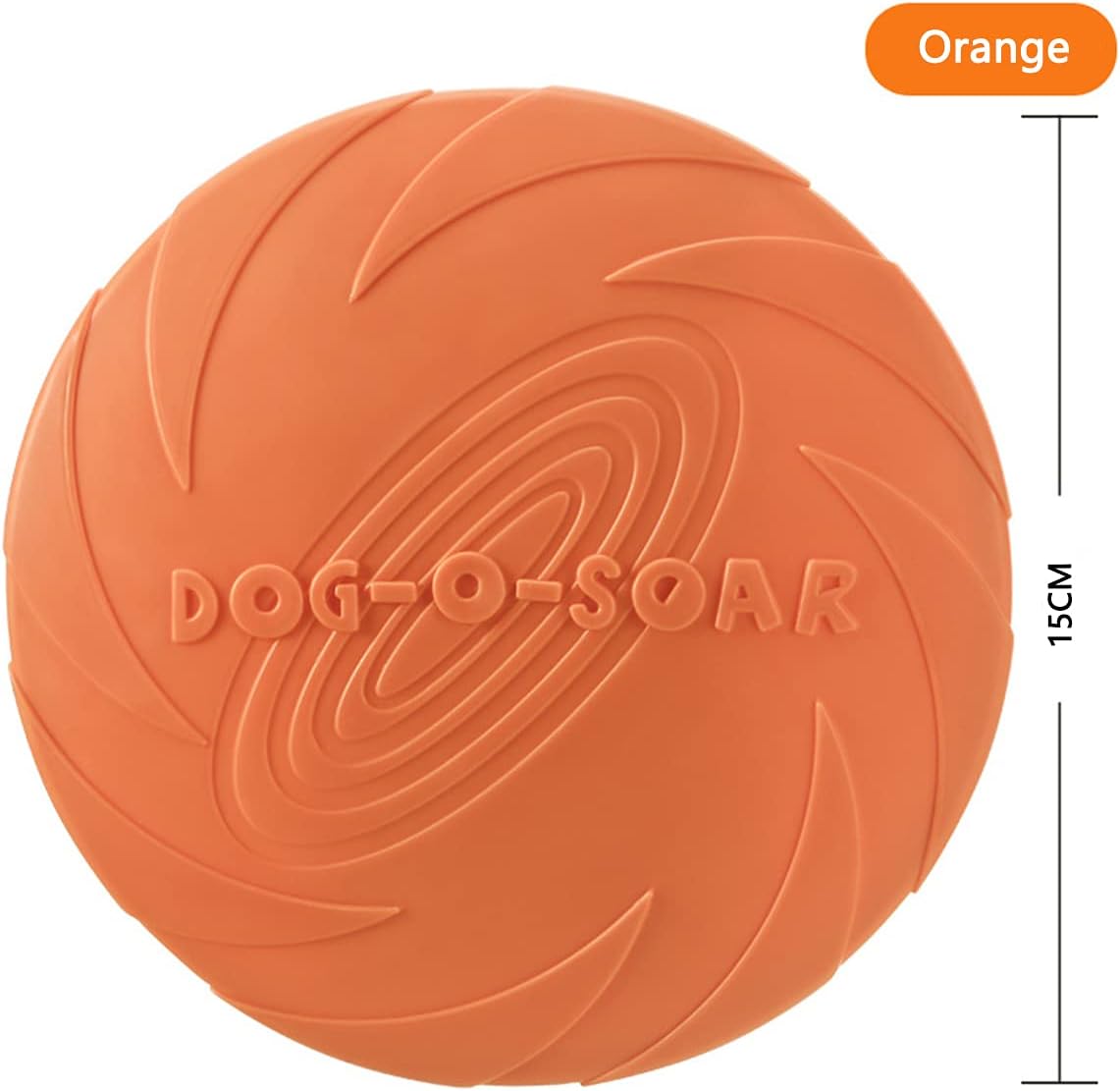 2 Pack Dog Frisbee YUTOU 6 Inch Dog Flying Disc Toy, Frisbees & Tossing