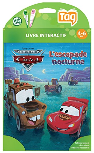 LeapFrog - TAG - Livre : Cars - L'escapade Nocturne