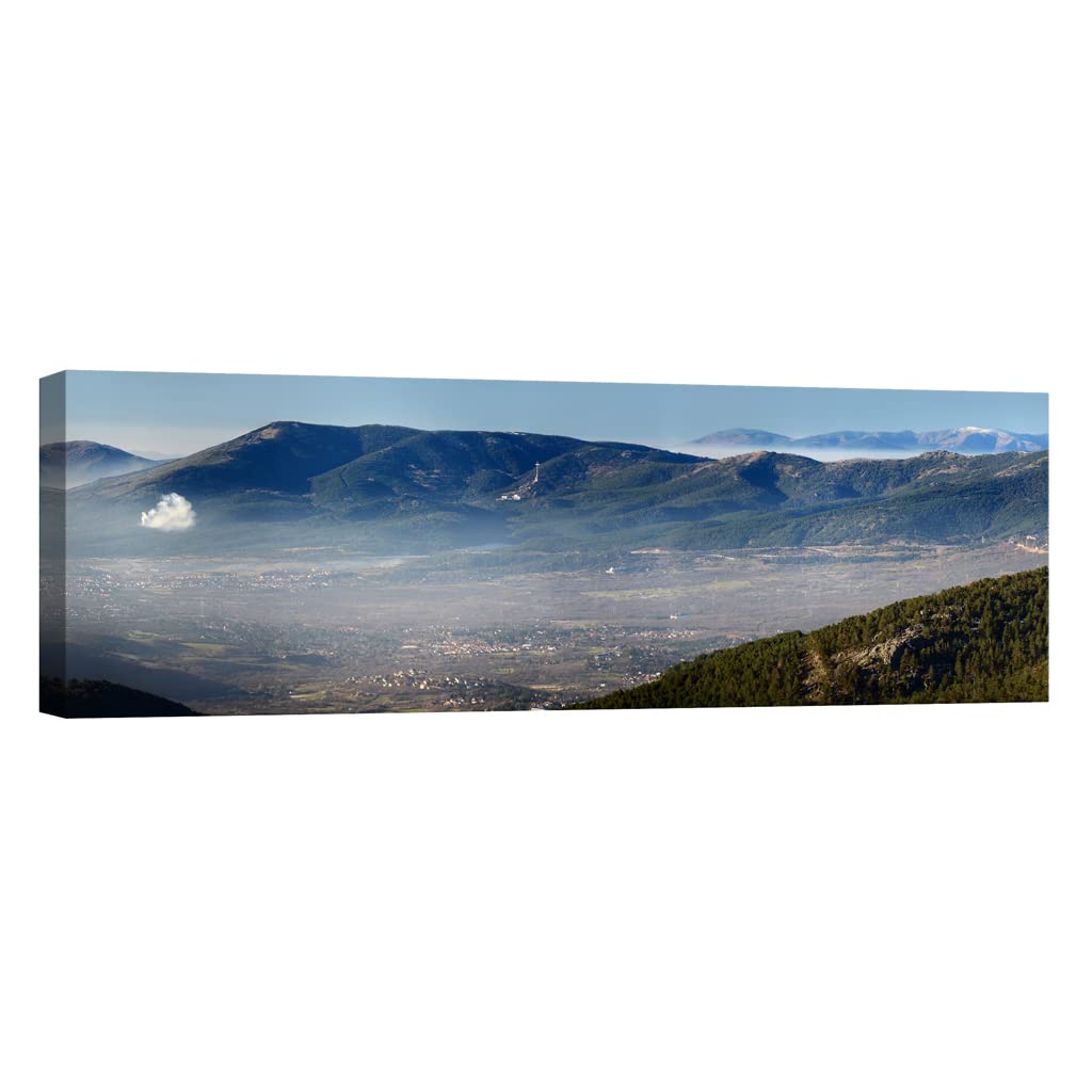 Tableau canvas nature pour chambre d'enfant phosphorescent