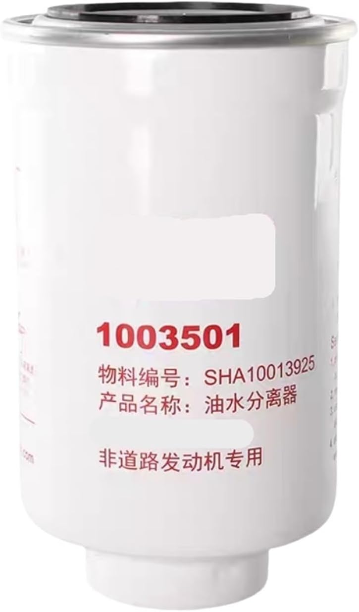 YN4B engine 1003501 oil-water separator filter element SHA10013925 fuel filter 1003501 YN4B-110006