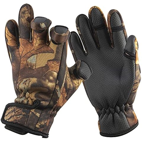 Dr.Fish Waterproof Fishing Gloves for All Cover