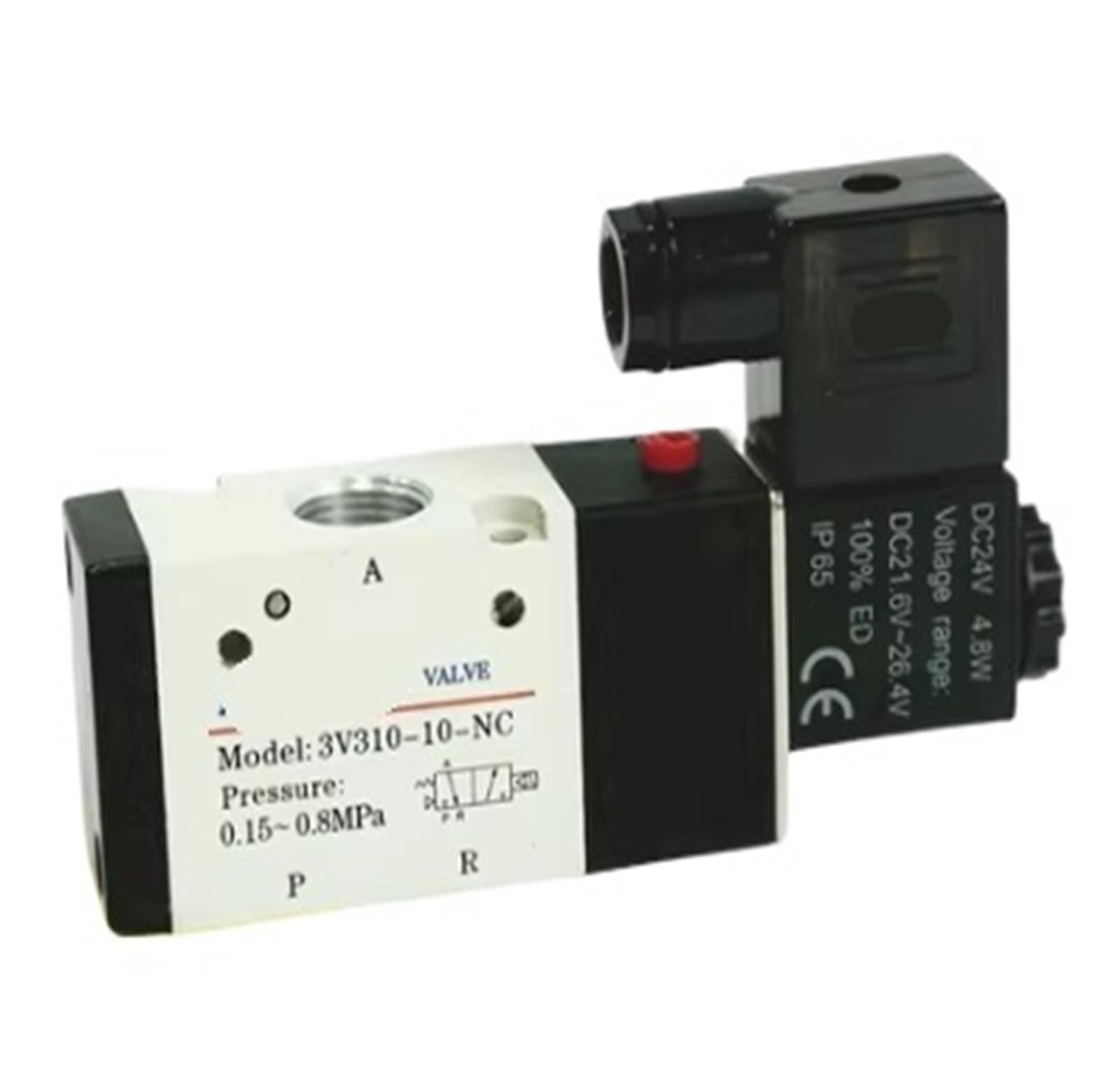 Électrovanne 3V310-10-NC DC24V distributeur pneumatique 3 voies