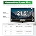[2 Pack] Magnetic 21.5 in Computer Anti Blue Light Screen Protector for16:9 Aspect Ratio Widescreen Monitor, Eye Protection Anti-Glare Light Computer Screen Protector, Removable 21.5in Protective Film