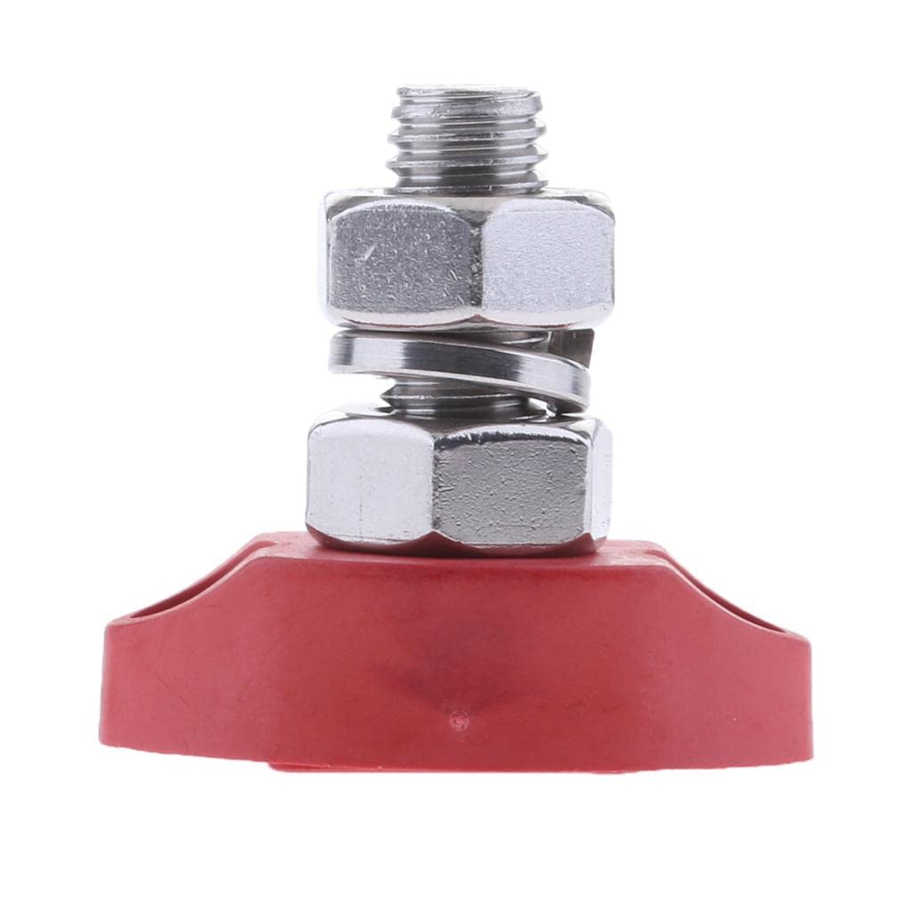 atorse ATORSE® 8Mm Red Junction Block Power Post Insulated Terminal Stud For Boat Marine-picture-47