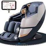 MassaMAX MT339 4D Massage Chair, Full Body Shiatsu Recliner with...