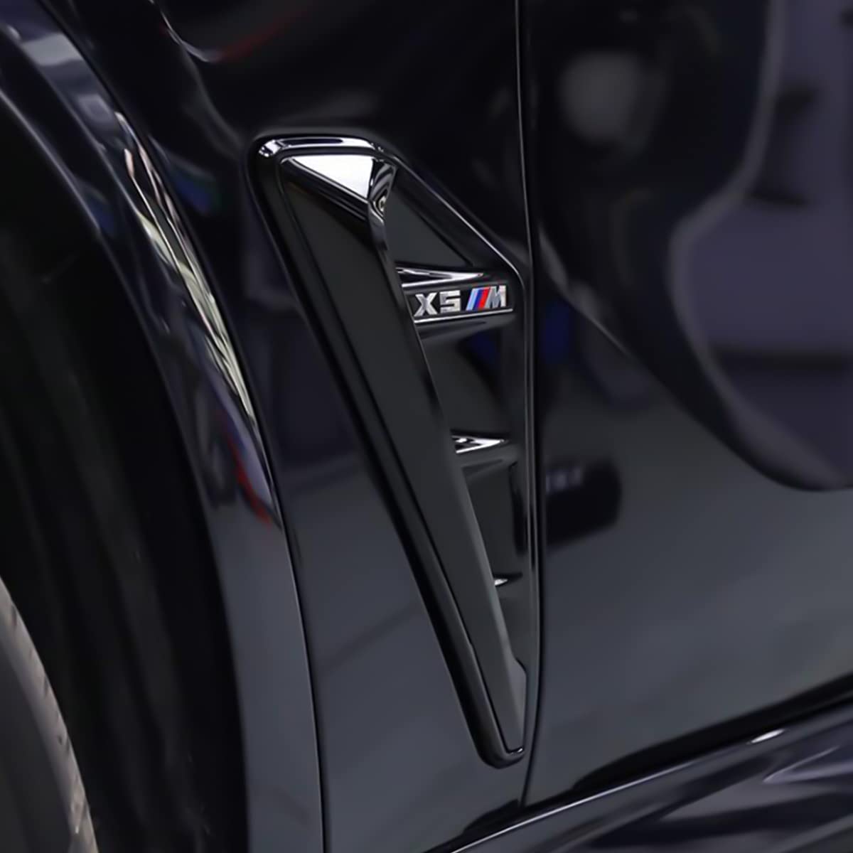 Side Wing Air Vent Hood Intake Fender Cover Trim For BMW X5 G05 2019-2021 Car Accessories