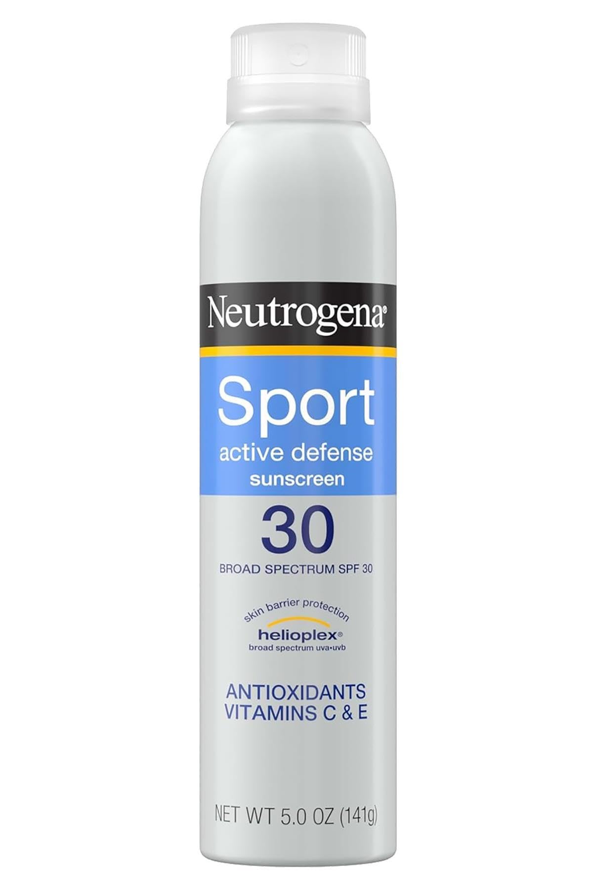 Neutrogena Sport Body Spray 30 Spf Sunscreen 5 Ounce