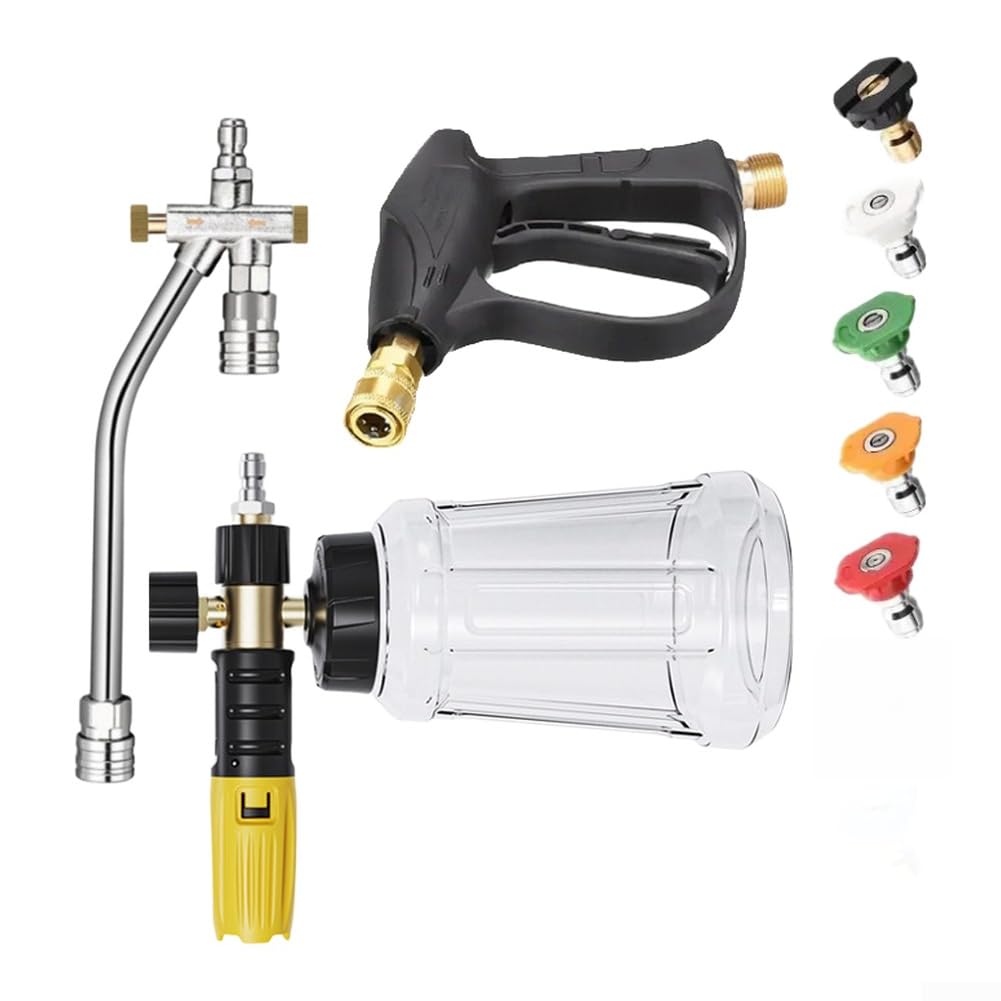 per lancia Schiumogena Auto Doppio Attacco Quick Connect per(4pcs)