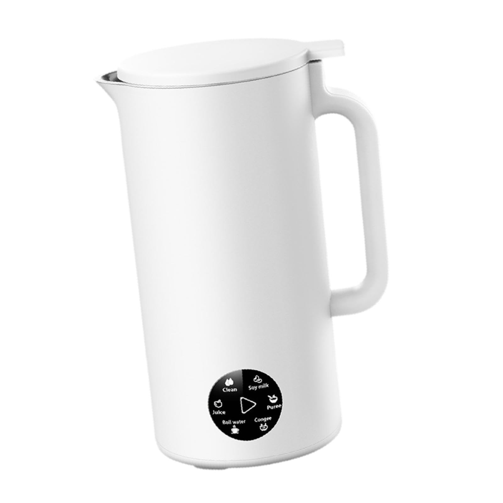 Bothyi Nut Milk Maker Soy Milk Maker 350 ml Shakes and Smoothies Electric Soy Milk Machine Soy Milk Citrus Juicer for Travel Kitchen, White