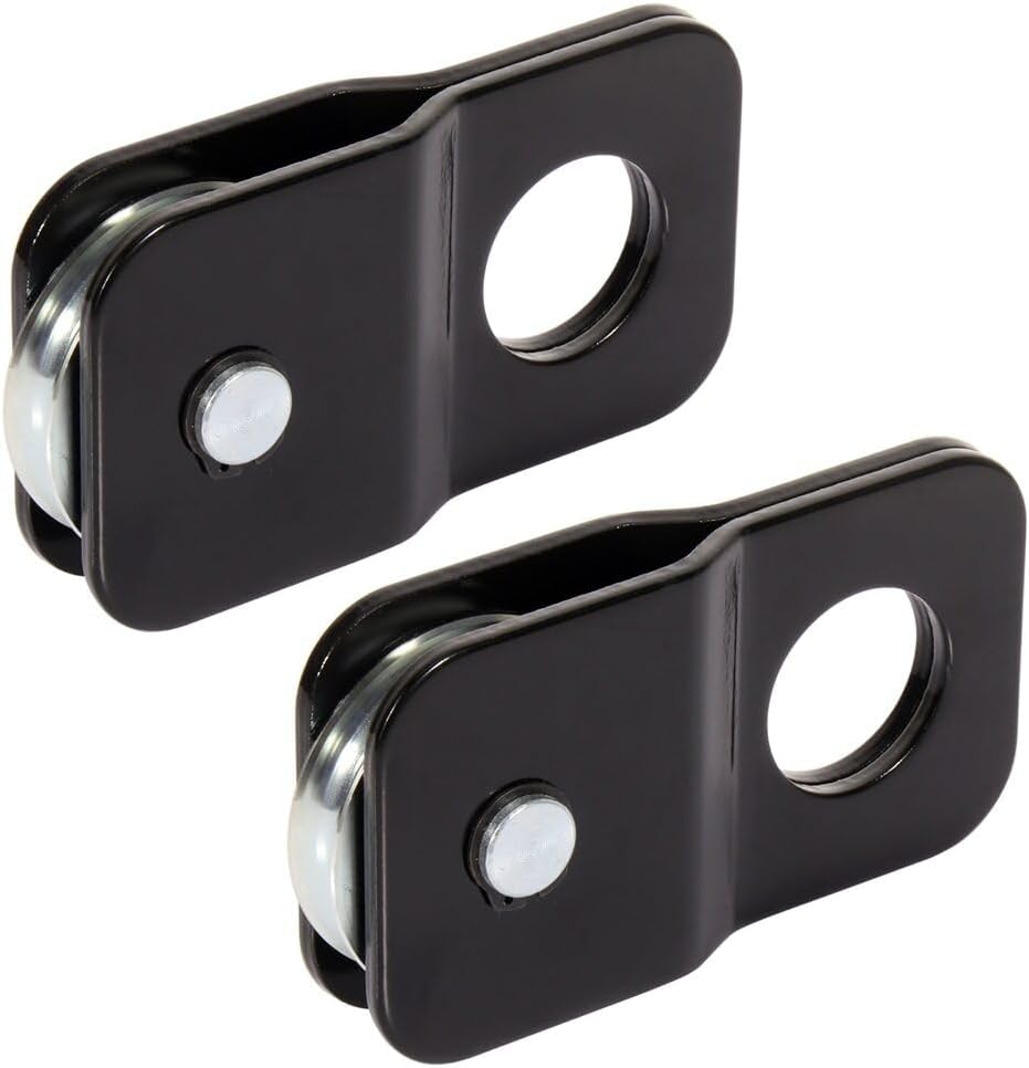 OCPTY Heavy Duty Snatch Block 9000LB Black recovery Winch Pulley Tow off-road ATV UTV 2pcs