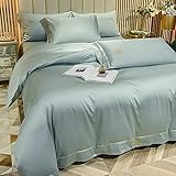AURADO Bettwäsche LZ Einzelbettbezug, Sommerwasserwäsche Seide Seide Seide vierteiliges Bettlaken Wird verwendet N 1,8 M Bett (4 Stück) Gift of Heart