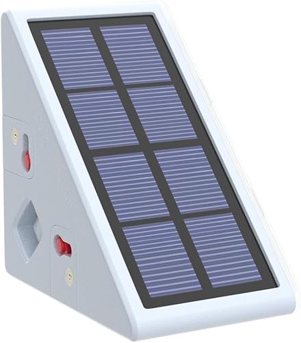 Miniatura 4 de VOLISUN Paquete de 6 luces solares para escaleras, 7 colores fijos, luces solares para escalones al aire libre, impermeables, IP67, luces LED para